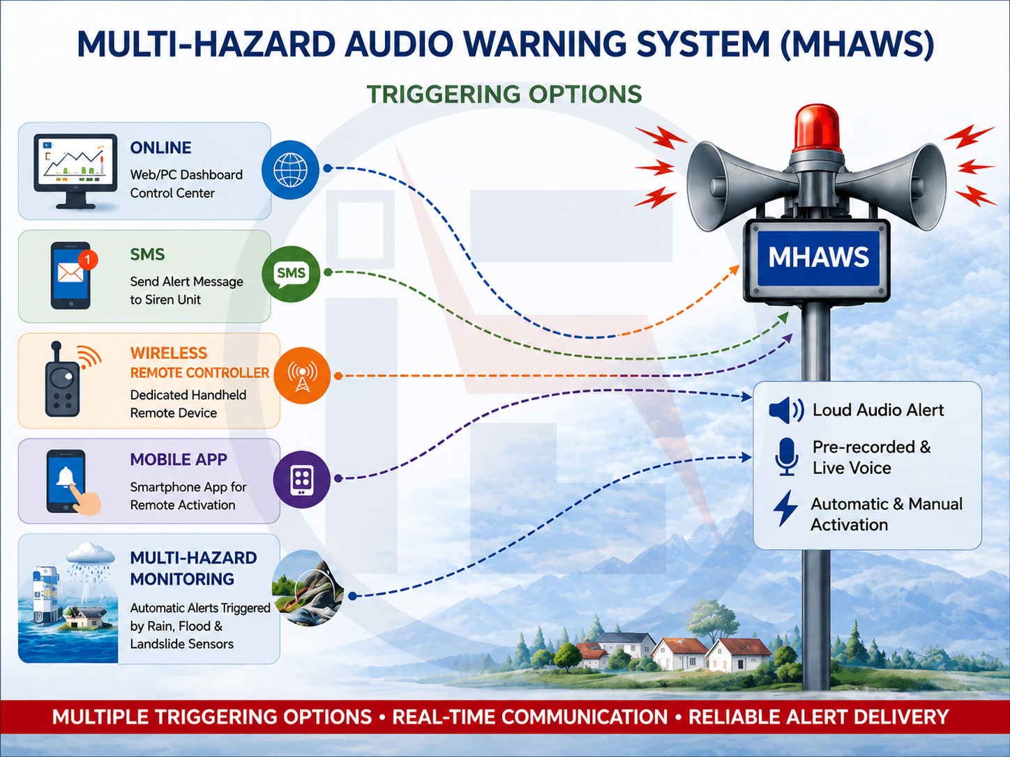 Multi-hazard Audio Warning System