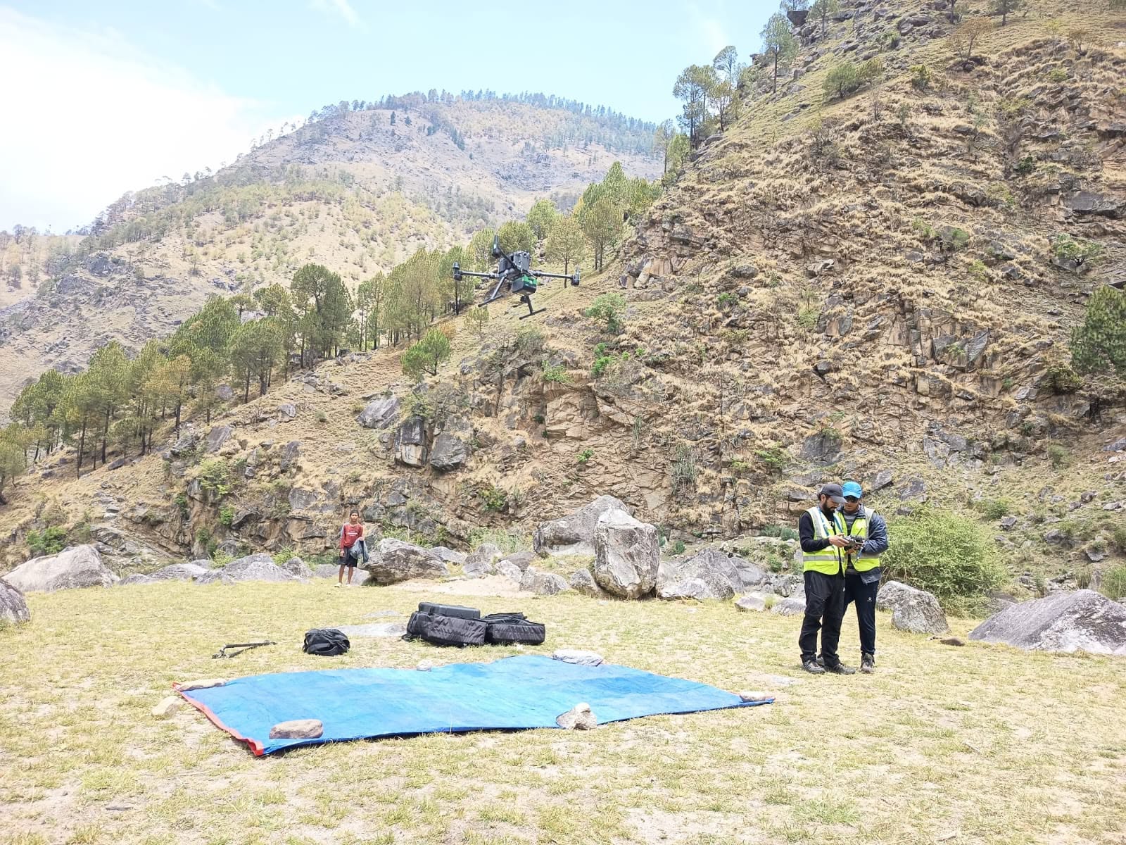 LiDAR survey in Mountain Terrain for Hydropower Planning